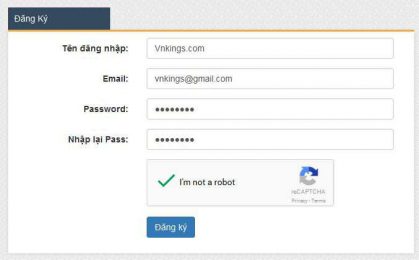 Thêm reCAPTCHA vào form đăng nhập đăng ký WordPress